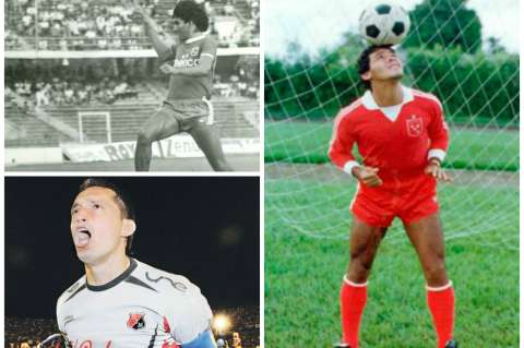 Los 10 jugadores paraguayos que dejaron huella en el fútbol colombiano