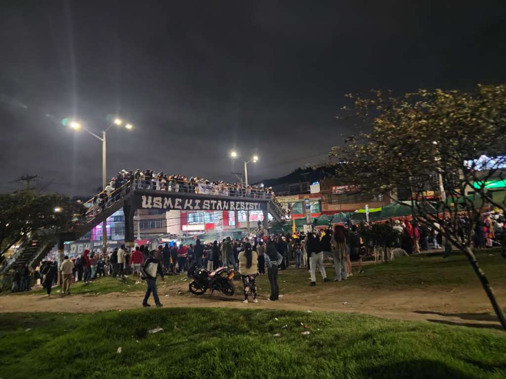 Usme y Kennedy concentran las movilizaciones en el sur de Bogotá.