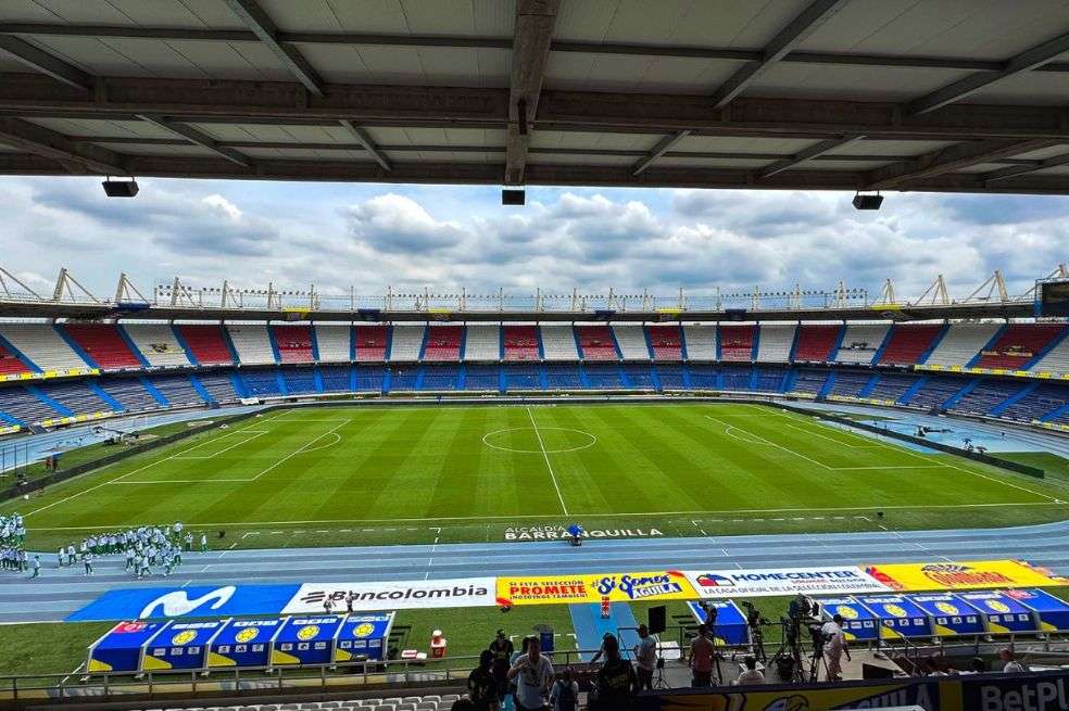 El estadio Metropolitano de Barranquilla es la casa de la selección de Colombia en las eliminatorias.