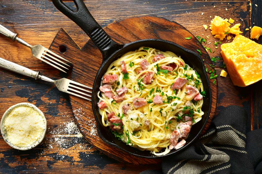 Pasta carbonara