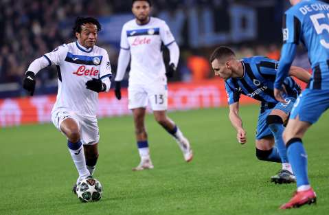 La polémica jugada que involucró a Cuadrado en la derrota de Atalanta en Champions