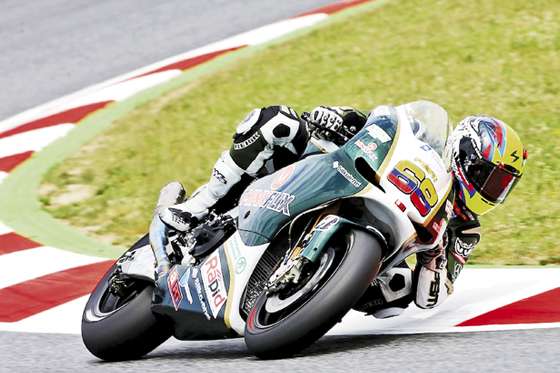 El antioqueño Yonny Hernández es el único latinoamericano que corre en MotoGP.