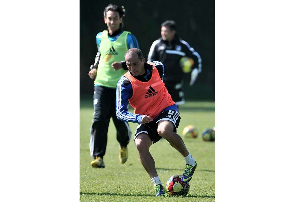 Candelo ha trabajado duro esta pretemporada para ser titular. / David Campuzano