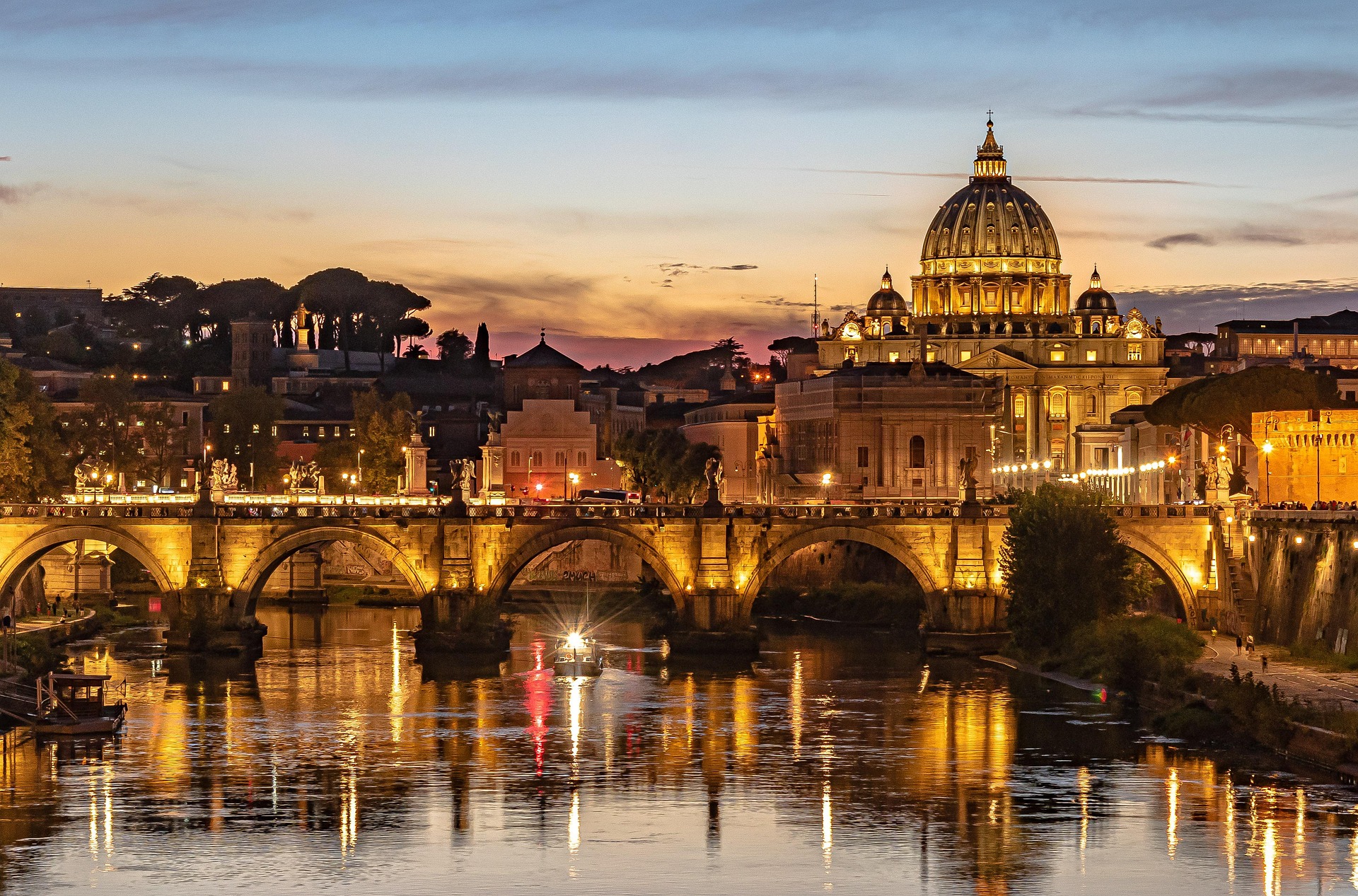 Roma, un destino muy elegido por los viajeros colombianos para las vacaciones de fin de año.