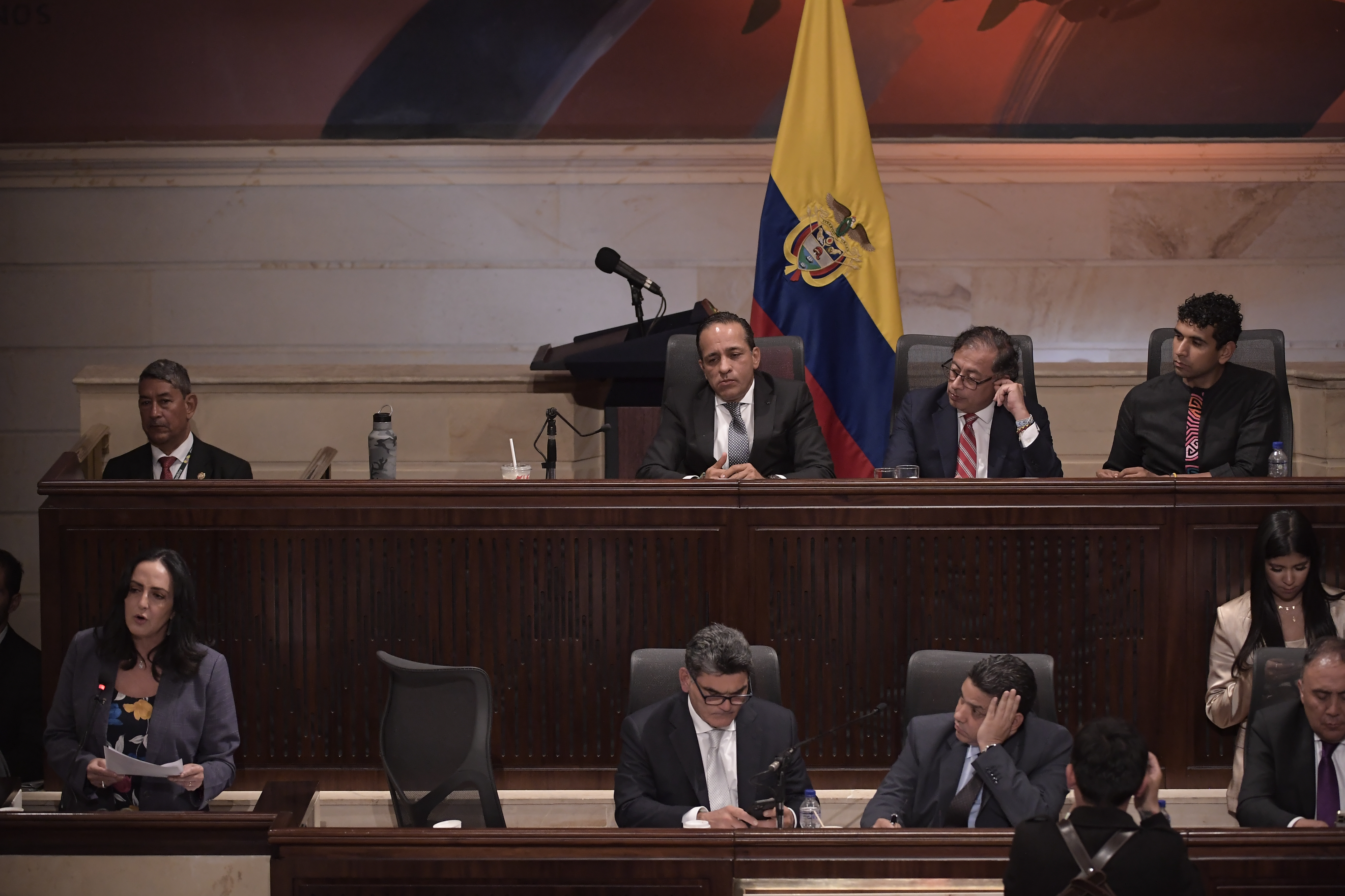 Instalación del nuevo período legislativo en el Congreso de la República, la cual contó con la presencia del presidente Gustavo Petro.