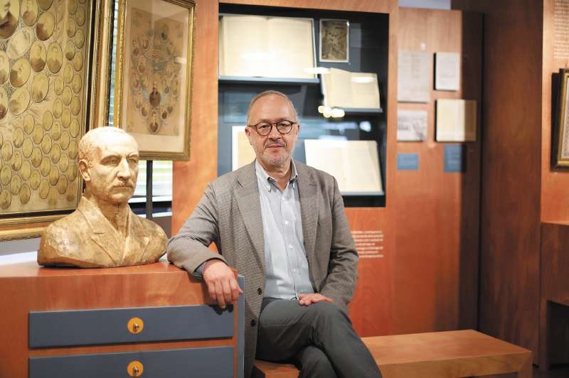 Juan Camilo Rodríguez Gómez, profesor emérito y director de Lux non occidat: Museo y Archivo Histórico.