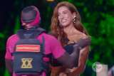 Andrea Serna, como no se le había visto antes, muy conmovida por salida de Campanita
