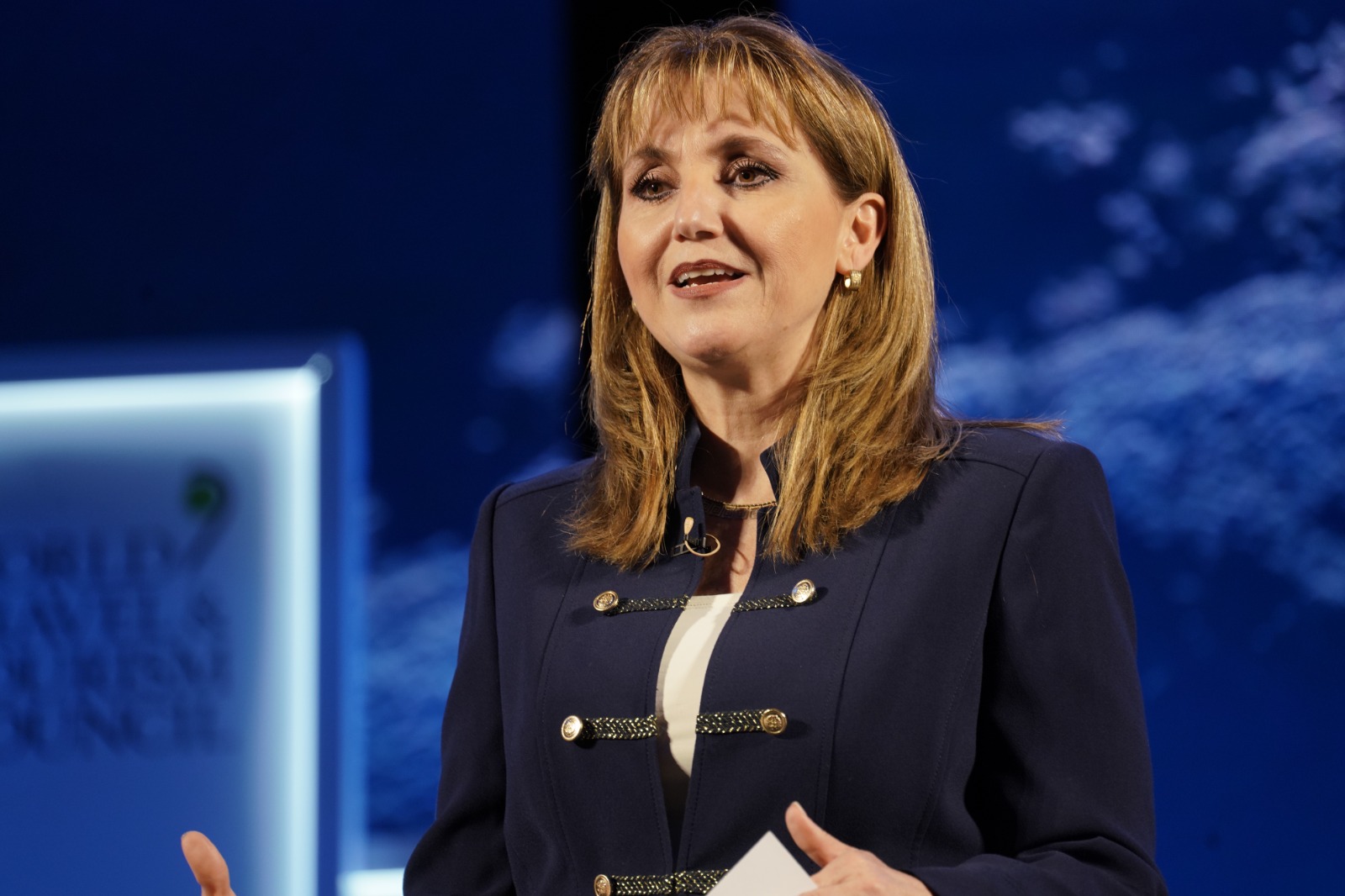 Gloria Guevara Manzo, expresidenta y CEO del Consejo Mundial de Viajes y Turismo (WTTC), y actual asesora especial en jefe del Ministerio de Turismo de Arabia Saudita.