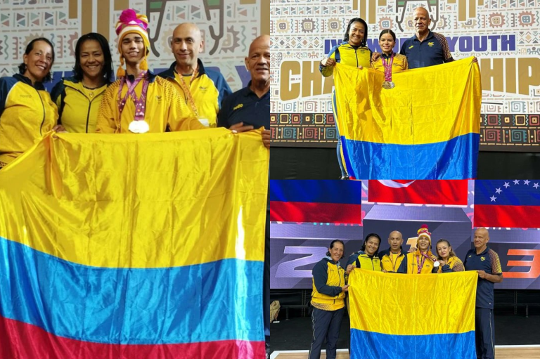 Inicio dorado de Colombia en el Mundial sub-17 de Levantamiento de pesas