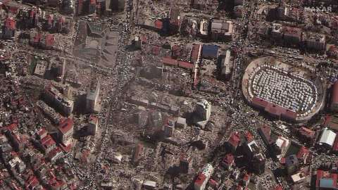 En fotos: así se ven algunas zonas de Turquía después del terremoto