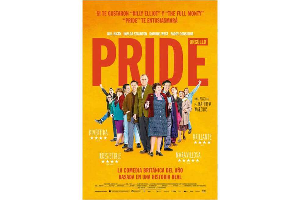"Pride" es la película con la que se inicia el ciclo Marchas del orgullo LGBTI y derechos humanos de grupos minoritarios, el próximo Lunes 22 de julio 2019.
 / Cortesía 