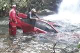 Seis heridos deja carro que cayó a un abismo en autopista Medellín-Bogotá