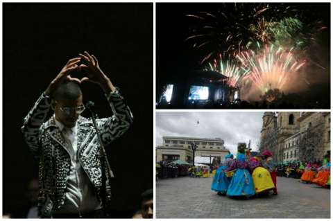 Así celebró Bogotá su cumpleaños