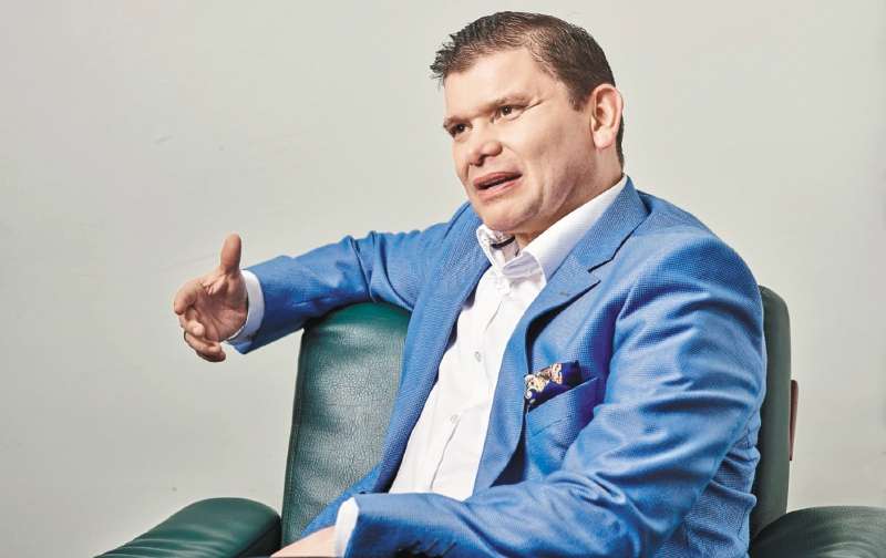 Jhon Milton Rodriguez, candidato por el partido Colombia Justa Libres.