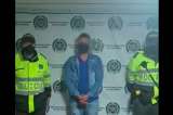 Capturan en Bogotá hombre buscado con circular roja de Interpol