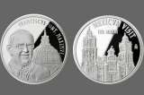 100 mil monedas con la cara del Papa se entregarán en su visita a Colombia
