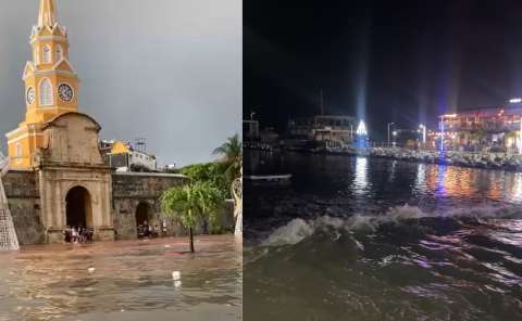 Inundaciones y otras emergencias por lluvias durante el puente de Reyes