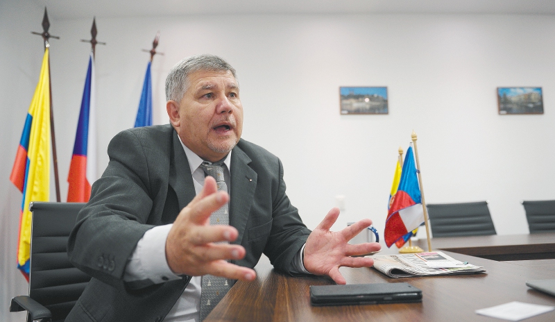Milos Sklenka es el embajador de República Checa en Colombia, Panamá y Costa Rica. / Mauricio Alvarado - El Espectador