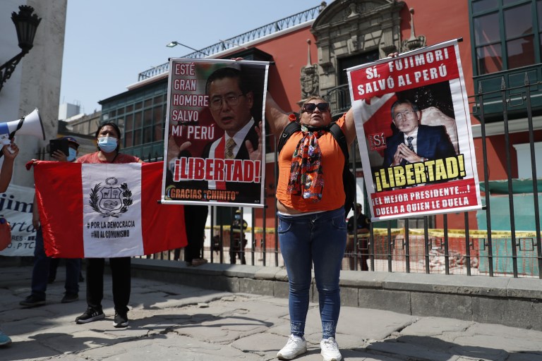 Tribunal Constitucional de Perú aprueba la liberación de Alberto Fujimori