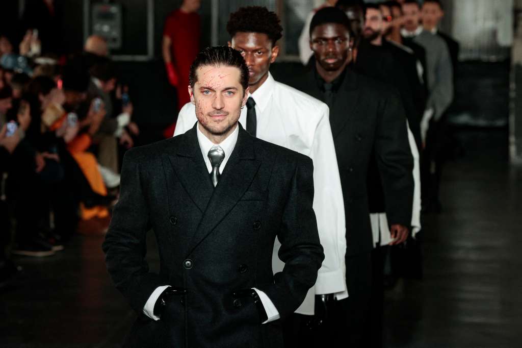 Desfile de Louis-Gabriel Nouchi (LGN) en el marco de la Semana de la Moda de Hombre Otoño-Invierno 2023-2024 en París.