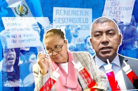 Porras y Curruchiche, la dupla desesperada por impedir que Arévalo sea presidente