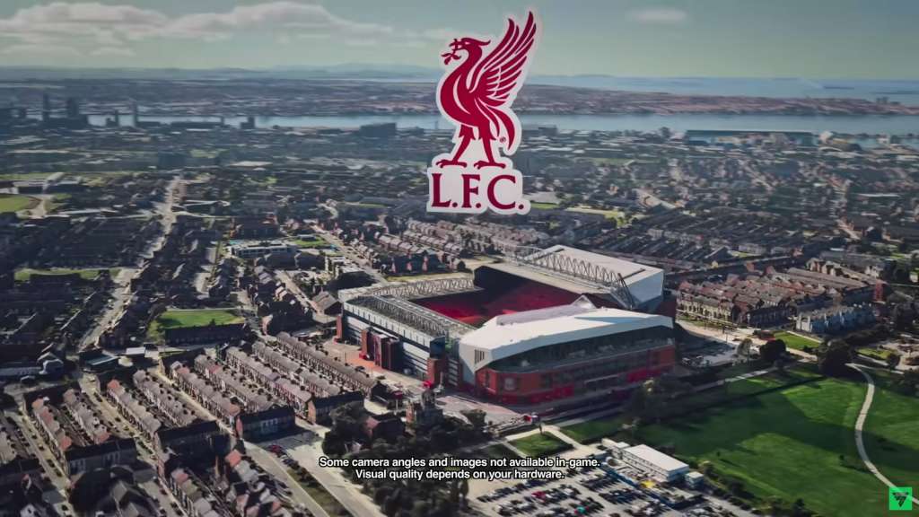 Anfield, el hogar del Liverpool, en EA Sports FC 26 ahora sin el futbolista colombiano y figura de la selección nacional, Luis Díaz.