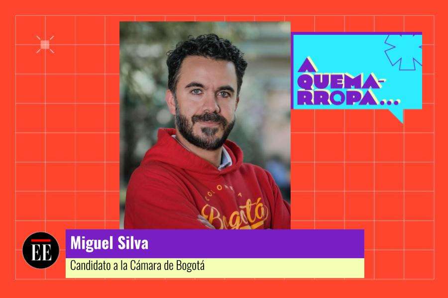 Miguel Silva es candidato a la Cámara de Bogotá por el Nuevo Liberalismo. Tiene el número 110 en el tarjetón.