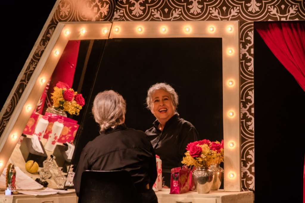 Carmenza Gómez, la actriz que interpreta a Chavela Vargas en su faceta más adulta.