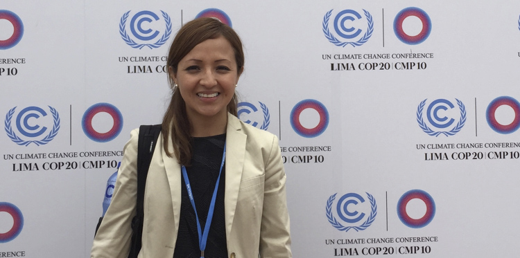Andrea Rodríguez, Asesora Jurídica para Cambio Climático de AIDA.