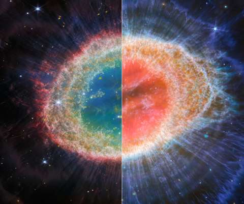 El James Webb capta la imagen más detallada de la increíble Nebulosa del Anillo