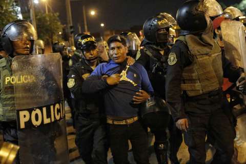 Así ha sido la atención médica y psicológica a los manifestantes en Lima