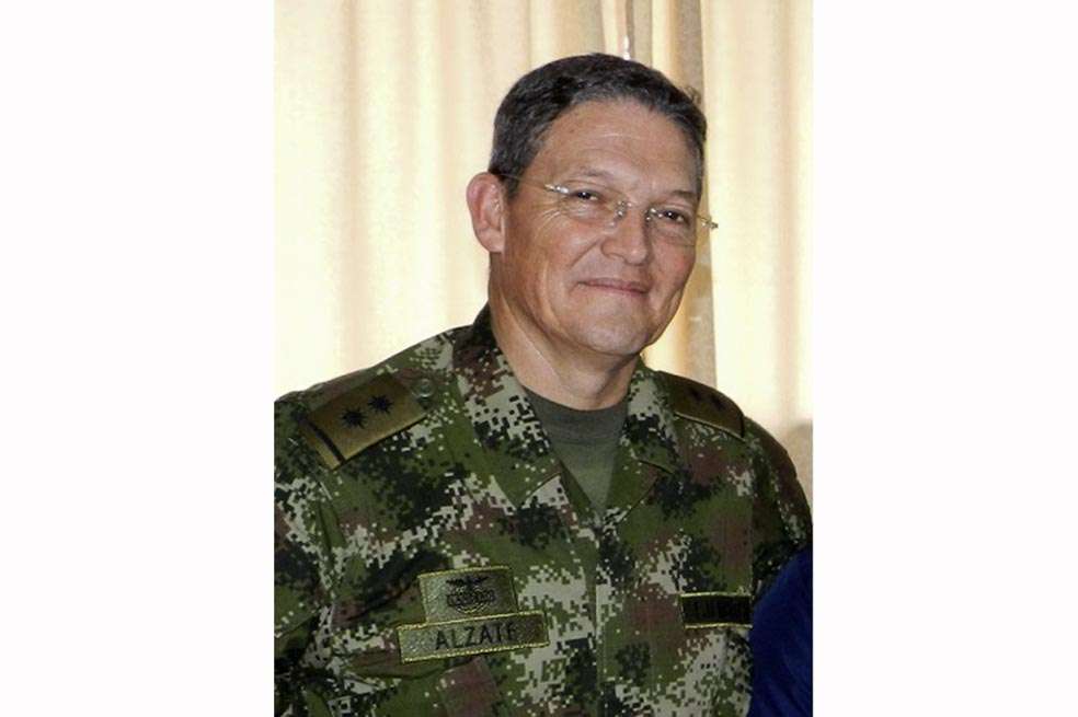 El general Rubén Darío Alzate.