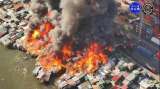 Incendio en una barriada de la capital de Filipinas quemó cientos de hogares