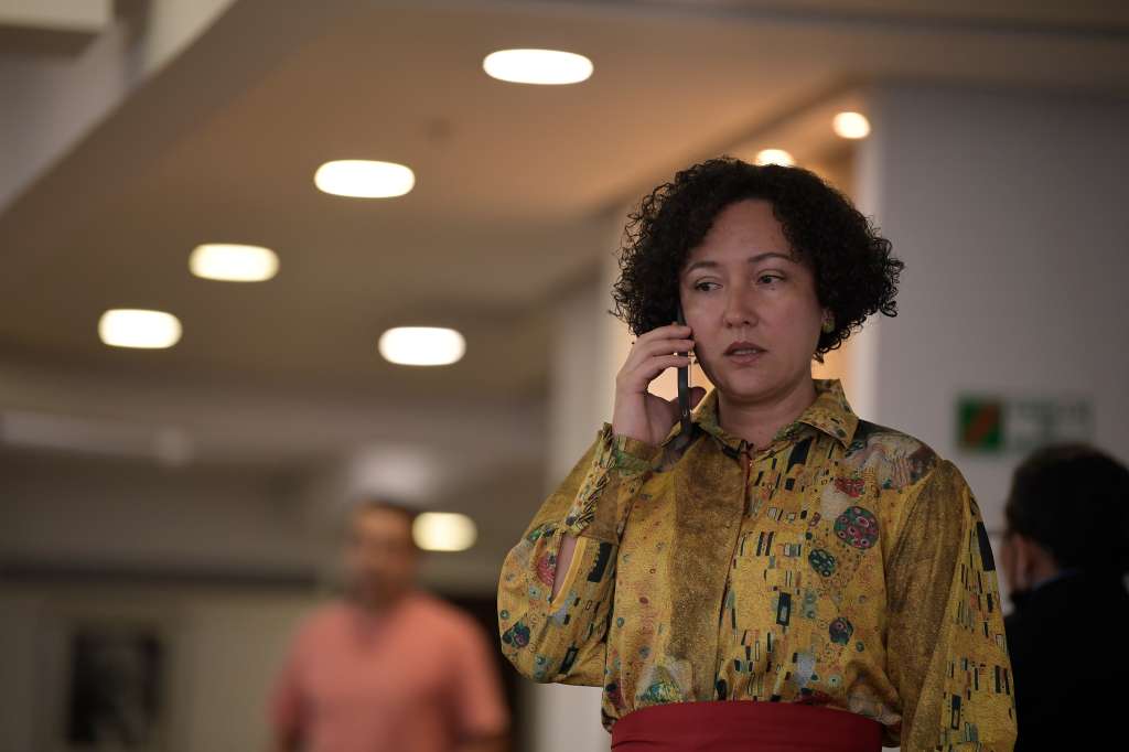 Senadora de la República y delegada del gobierno en diálogo con bandas urbanas en Medellín, en entrevista.