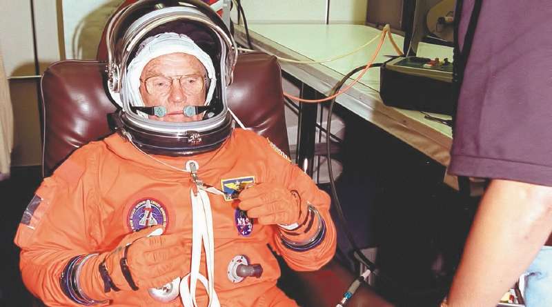 John Glenn murió ayer a los 95 años. Fue el astronauta más viejo en viajar al espacio./ EFE