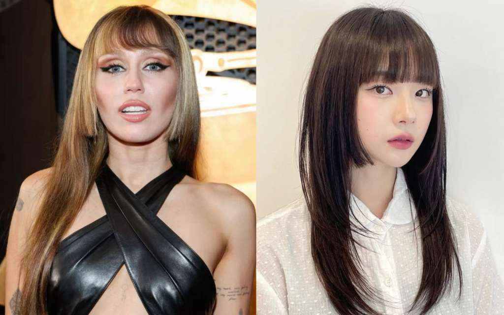 Con raíces japonesas y un aire de princesa moderna, el hime cut es el corte de moda del 2025 con famosas como Miley Cirus usándolo.