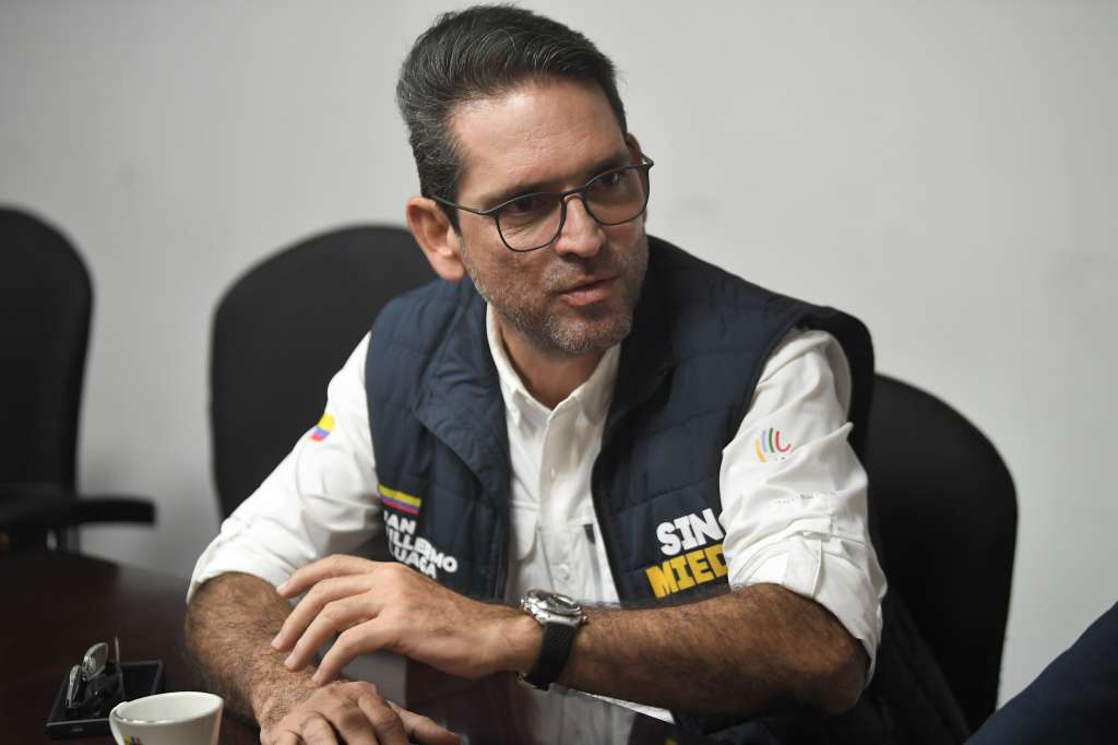 Exgobernador del Meta durante entrevista