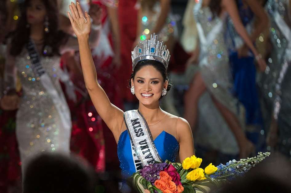 Pía Wurtzbach, Miss Universo 2015. / AFP