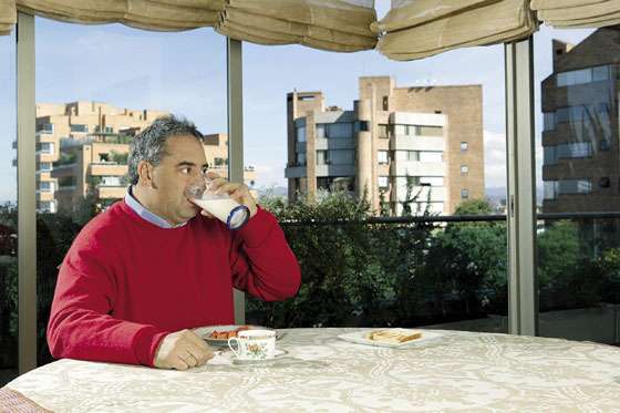 Carlos Enrique Cavelier, apasionado por la leche