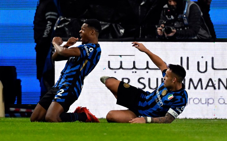 Inter de Milán, primer finalista de la final de la Supercopa de Italia