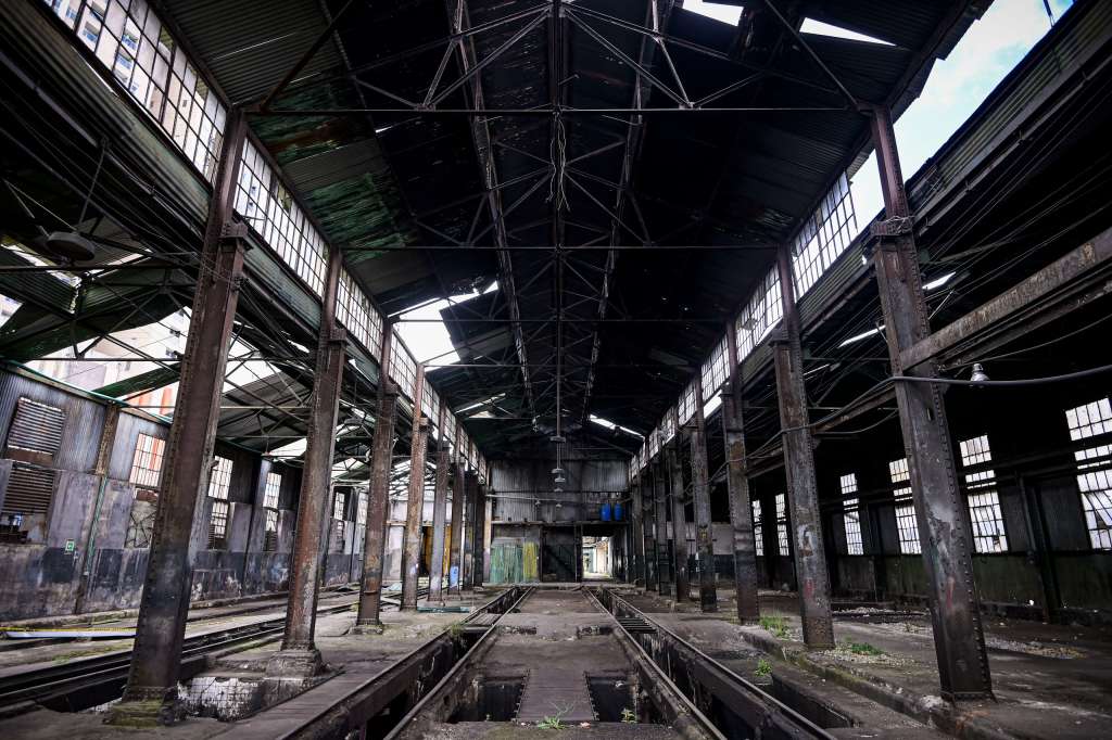 Estación de la Sabana, calle 13.