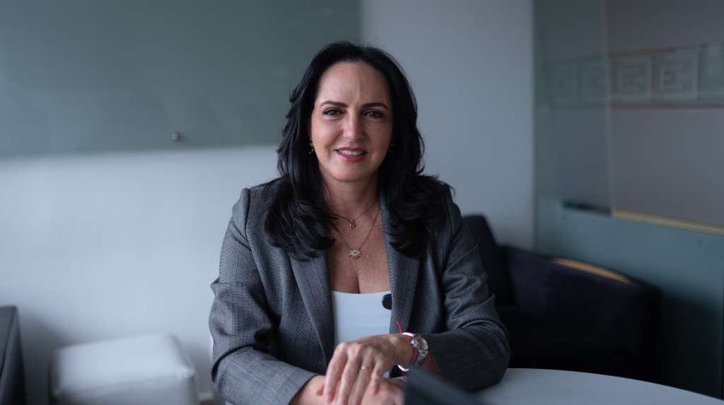 Senadora y precandidata presidencial del Centro Democrático María Fernanda Cabal.