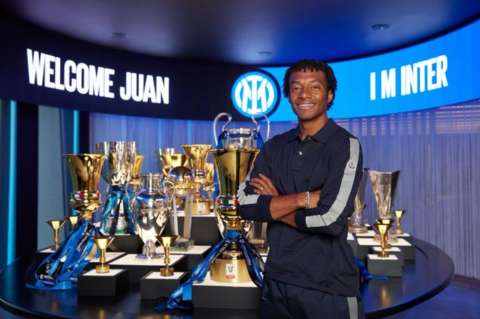 Juan Guillermo Cuadrado fue anunciado oficialmente por Inter de Milán