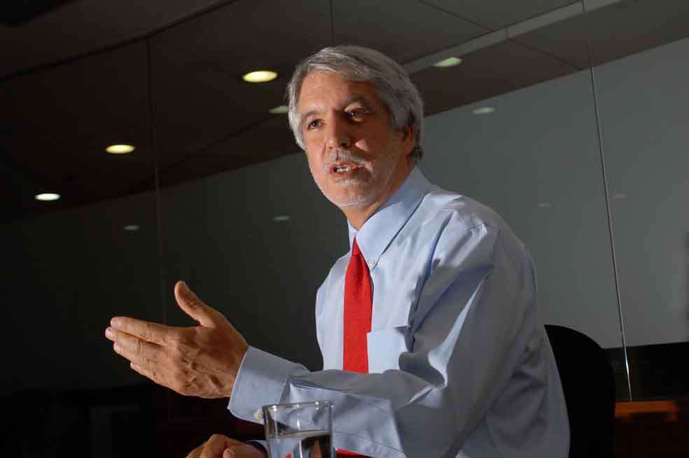 El exalcalde Enrique Peñalosa, precandidato de la Alianza Verde.