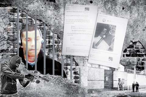 El “pluma” que tenía “call center” en La Modelo y ordenó un doble homicidio en Engativá