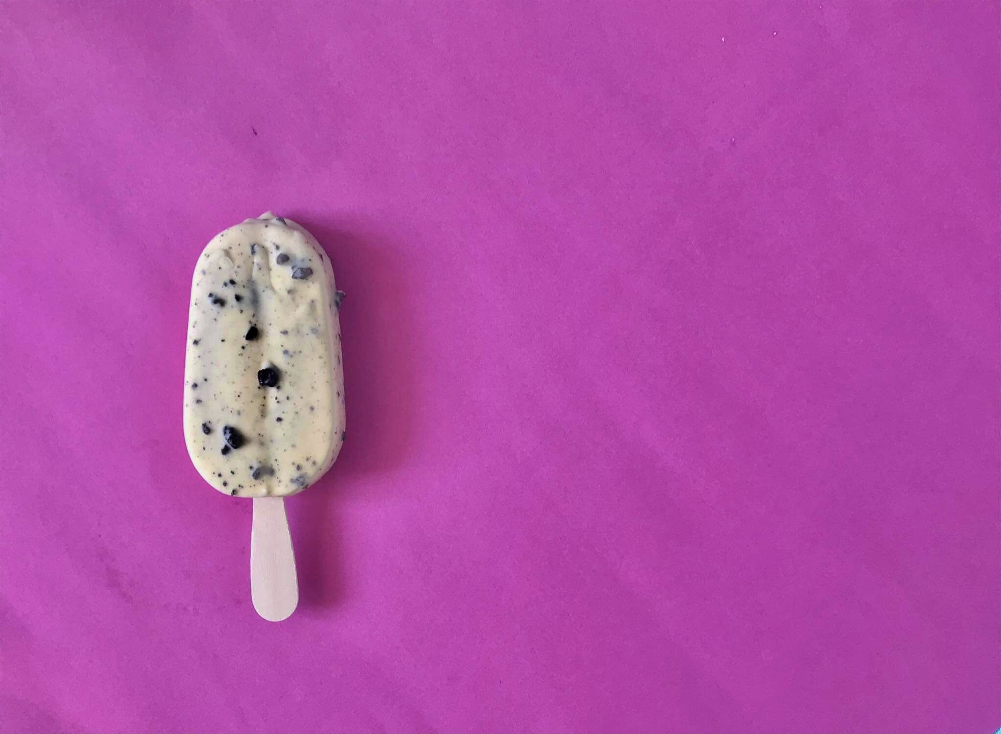 Paleta con sabor a Oreo