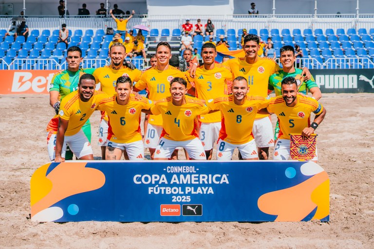 ¡Colombia, a semifinales! La Tricolor sueña en la Copa América de Fútbol Playa