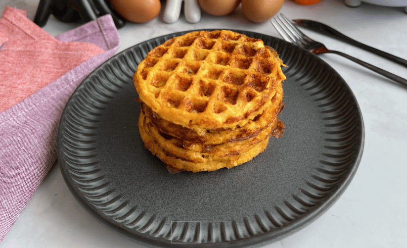Waffles de pollo