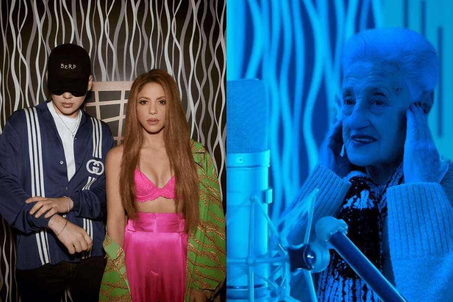 Video viral de Shakira y Bizarrap