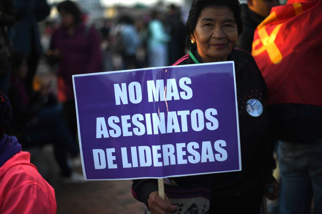 Entre enero y octubre de 2023 se registró el asesinato de una persona defensora de derechos humanos cada 48 horas.